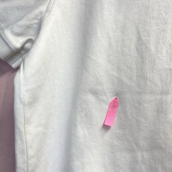 Nautica Classic Fit Short Sleeve Dual Tipped Collar Polo Shirt Men Medium White - Picture 6 of 16